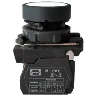 Кнопка Promfactor FP5-AA11 1NO біла (FP5-AA11)