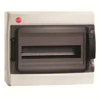 Щит настінний 12 мод. з дверцятами RAL7035 Ram Base, DKC