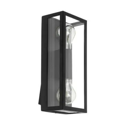 Вуличний світильник Eglo 98273 Alamonte E27 2x60W IP44 чорний Вуличний світильник Eglo 98273 Alamonte E27 2x60W IP44 чорний
