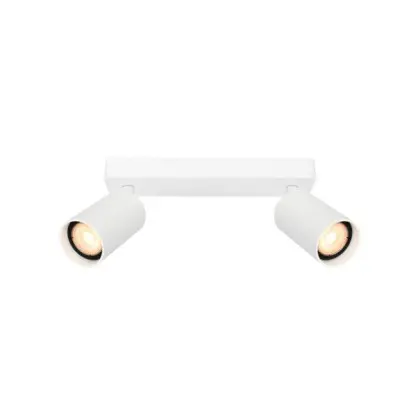 Светильник поворотный, спот Italux SPL-23436-2-WH Nesto GU10 2x10W IP20 белый