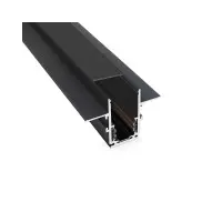 Магнитный трековый шинопровод Oledim 7771002 OL02 2м 48V встроенный Черный