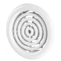Грати Vents МВ 81/2 бВ біла (2 шт.) Грати Vents МВ 81/2 бВ біла (2 шт.)