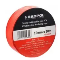 ПВХ изолента Radpol AR 19/20 красная 20м
