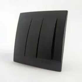 Выключатель Nilson Touran черный 3кл ( 24221066 )