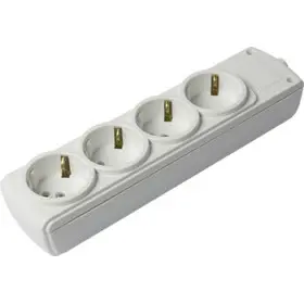 Четырехместная колодка E.Next e.t.es.4.z с заземлением (s042103)