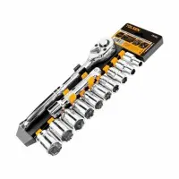 Трещотка с набором головок Tolsen 1/2" (15392) Трещотка с набором головок Tolsen 1/2" (15392)
