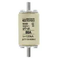 Запобіжник Аско-Укрем NH00 80A gG (A0050010014)
