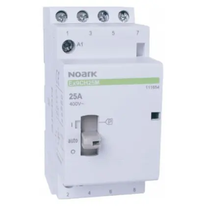 Модульний контактор NOARK Ex9CH25M 40 230В EU 25A AC 4NO (111654) Модульний контактор NOARK Ex9CH25M 40 230В EU 25A AC 4NO (111654)
