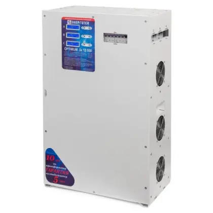 Стабилизатор напряжения Укртехнология Optimum НСН-3x12000 (3x63А) Стабилизатор напряжения Укртехнология Optimum НСН-3x12000 (3x63А)
