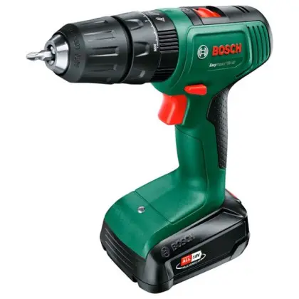 Аккумуляторная ударная дрель-шуруповерт Bosch EasyImpact 18V-40 1,5Аг с зарядным устройством (06039D8101) Аккумуляторная ударная дрель-шуруповерт Bosch EasyImpact 18V-40 1,5Аг с зарядным устройством (06039D8101)