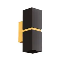 Бра, настенный светильник Eglo 95373 Passa GU10 1x4W IP20 черный