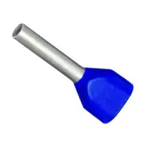 Подвійний наконечник Wago 216-545 2х2,5 (811 серія) (синій)