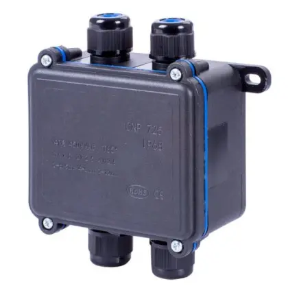 Распределительная коробка E.Next e.wdb.cnp725.4t.b с клеммником 108х111х42 мм IP68 (s071004) Распределительная коробка E.Next e.wdb.cnp725.4t.b с клеммником 108х111х42 мм IP68 (s071004)