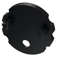 Заглушка Lumines для типу MICO без отвору чорний