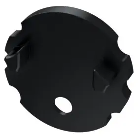 Заглушка Lumines для типу MICO без отвору чорний