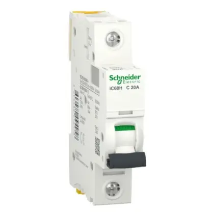 Автоматический выключатель Schneider Electric A9F89120 iC60H 1P 20A C