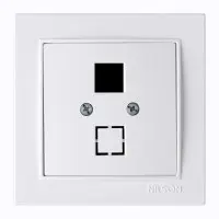 Розетка Nilson Thor біла комп'ютерна без модуля ( 27111042 )
