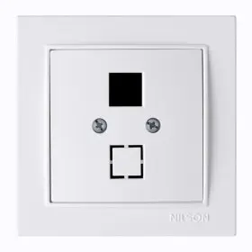 Розетка Nilson Thor біла комп'ютерна без модуля ( 27111042 )