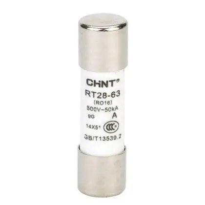 Цилиндрический предохранитель Chint RT28-63 gG/gL 14х51мм 63A (520496)