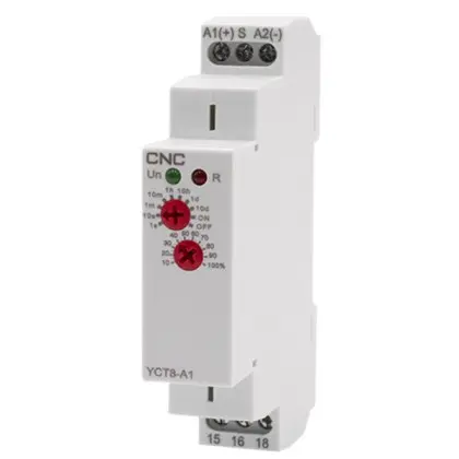 Реле задержки включения CNC Electric YCT8-A1 AC/DC 12-240В 1СО 16А АС1 250В/DC 24В (Б00044211) Реле задержки включения CNC Electric YCT8-A1 AC/DC 12-240В 1СО 16А АС1 250В/DC 24В (Б00044211)