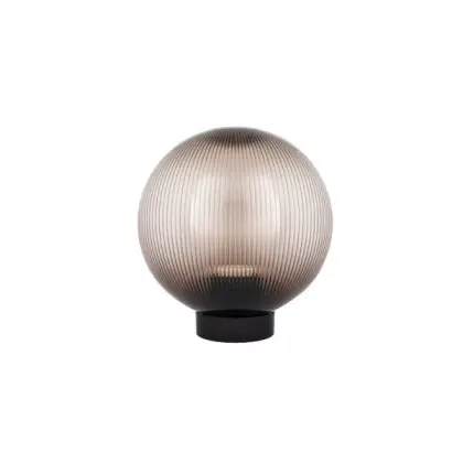 Светильник садово-парковый SFERA 200мм дымчатый призм 20W Е27 IP44 Violux ( 505120 )