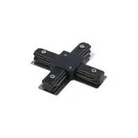 З'єднувач Nowodvorski 9188 Profile X-connector IP20 чорний З'єднувач Nowodvorski 9188 Profile X-connector IP20 чорний