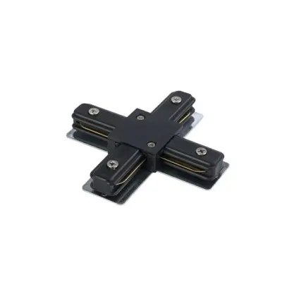 З'єднувач Nowodvorski 9188 Profile X-connector IP20 чорний З'єднувач Nowodvorski 9188 Profile X-connector IP20 чорний