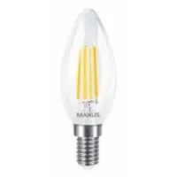 Филаментная лампа Maxus C37 FM 220Вт E14 Clear (1-MFM-733)