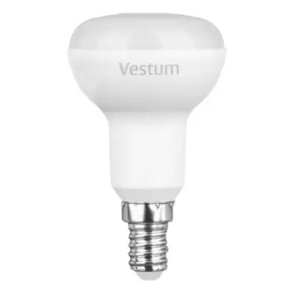 Лампа LED Vestum R50 6Вт 4100K E14 Лампа LED Vestum R50 6Вт 4100K E14