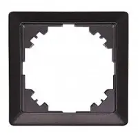 Рамка 1-містна E.Next e.lux.10024L.1.fr.anthracite антрацит (ins0040048)