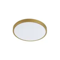 Світильник стельовий Goldlux 318725 Kern Led 1x15W 4000K 1600Lm IP20 Gold