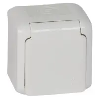 Розетка 2К+З Legrand Forix белая Розетка 2К+З Legrand Forix белая