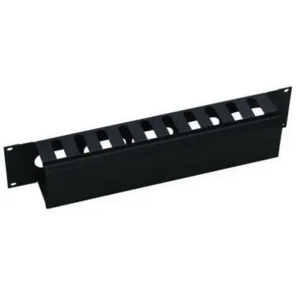 Кабельний організатор Mirsan MR.OKK1U19.01 19" 1U RAL 9005 (чорний)