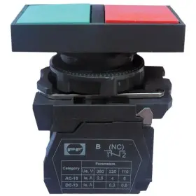 Кнопка Promfactor FP5-AW8325230 1NO 1NC зелено-красная (FP5-AW8325230)