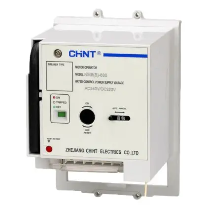 Моторный привод Chint NM1-125/3P S H R AC230/DC220В (132369) Моторный привод Chint NM1-125/3P S H R AC230/DC220В (132369)