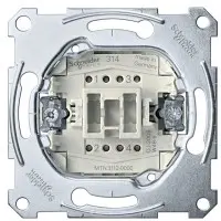 Двополюсний механізм вимикача Schneider Electric Aquadesign MTN3112-0000 Двополюсний механізм вимикача Schneider Electric Aquadesign MTN3112-0000