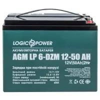 Тяговий свинцево-кислотний акумулятор LogicPower LP10063 LP 6-DZM-50