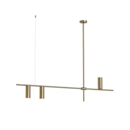 Люстра Pikart 24253-7 Constructio GU10 3x60W IP20 латунная
