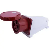 Стаціонарна силова розетка E.Next e.socket.144.125.67 4п 125А 400В IP67 (p012028)