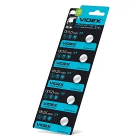 Литиевая батарейка Videx CR1225 (CR1225 5pc) 5 шт
