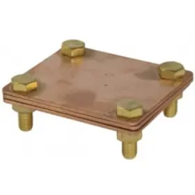 З'єднувач «смуга/смуга» з роздільною пластиною DKC NG3105CU 80х70мм