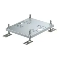 Супорт з оцинкованої сталі OBO Bettermann (7427440) HE60 для регулювання висоти установки люка для підлоги UDHOME4 10-60мм