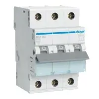 Автоматический выключатель Hager MCN302 6кА C 2A 3P