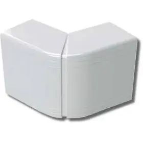 Угол внешний изменяемый 100x40 NEAV (70-120°), цвет белый RAL9001