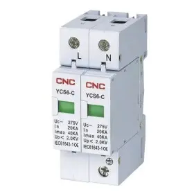 Обмежувач імпульсної перенапруги CNC YCS6-С 2Р 1P+N 385В (Б00032570)