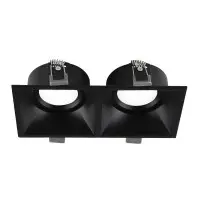 Светильник точечный Violux TORINO-2L GU10 IP20 черный ( 132102 )