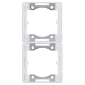 Адаптер Hager WL5820 Lumina-Intense 2Х з/в (білий)