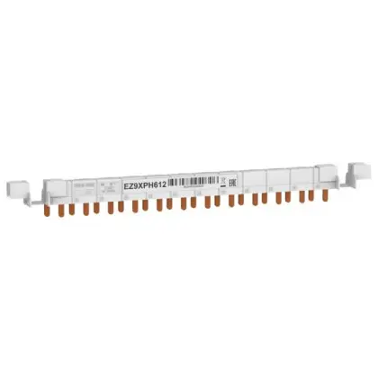 Гребенчатая шина Schneider Electric EZ9XPH612 EASY9 63A 1P+N на 12 модулей 9мм Гребенчатая шина Schneider Electric EZ9XPH612 EASY9 63A 1P+N на 12 модулей 9мм