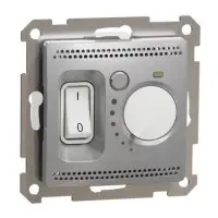 Термостат теплого пола Schneider Electric Sedna Design алюминий SDD113507 Термостат теплого пола Schneider Electric Sedna Design алюминий SDD113507