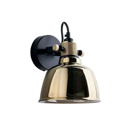 Бра, настінний світильник Nowodvorski 9155 Amalfi E27 1x25W IP20 золотий